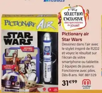 La Grande Récré Pictionary air star wars offre
