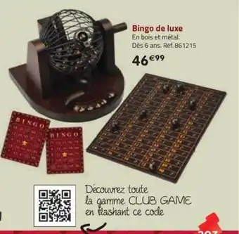 La Grande Récré Bingo de luxe offre