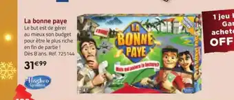 La Grande Récré La bonne paye hasbro gaming offre