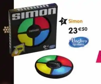 La Grande Récré Simon hasbro gaming offre