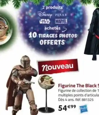 La Grande Récré Figurine the black hasbro offre