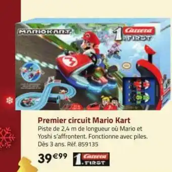 La Grande Récré Premier circuit mario kart carrera first offre