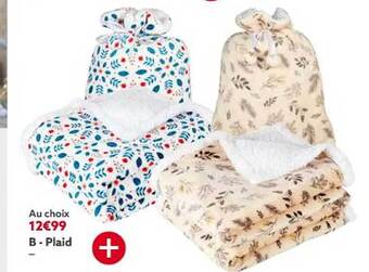 Gifi Plaid offre