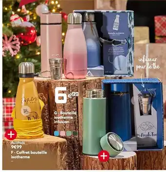 Gifi Coffret bouteille isotherme ou bouteille isotherme infusion offre