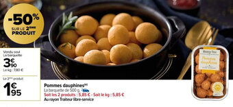 Carrefour Pommes dauphines offre