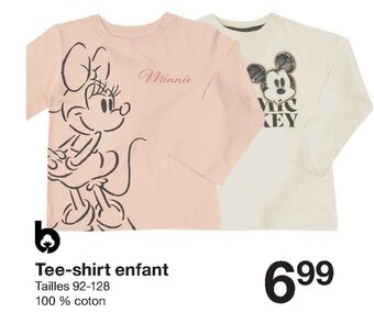 Zeeman Tee-shirt enfant offre