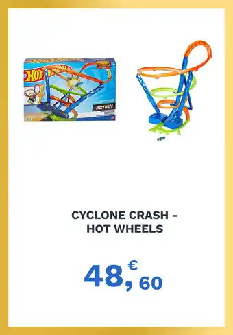 E.Leclerc Cyclone crash - hot wheels offre