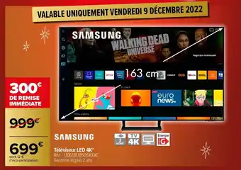 Carrefour Téléviseur LED 4 K offre
