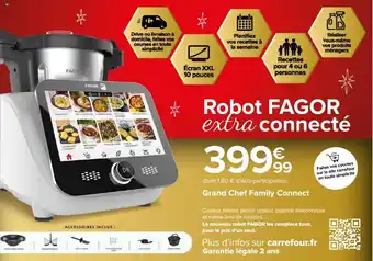 Carrefour Grand chef family connect offre