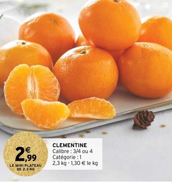 Intermarché Clementine offre