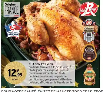 Intermarché Chapon Fermier offre