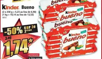 Norma Kinder bueno offre