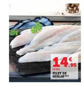 Super U Filet de merlan offre