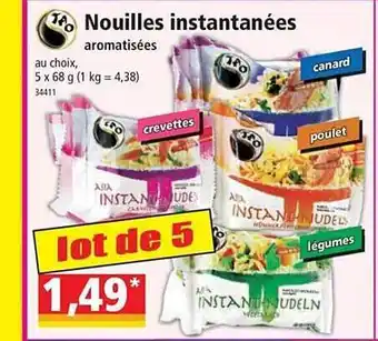 Norma Nouilles instantanées aromatisées tro offre