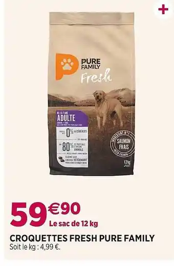 Delbard Croquettes fresh pure family offre