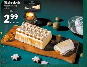 Lidl Bûche glacée offre