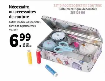 Lidl Nécessaire ou accessoires de couture offre
