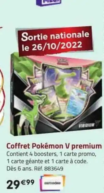 La Grande Récré Coffret pokémon v premium asmodee offre