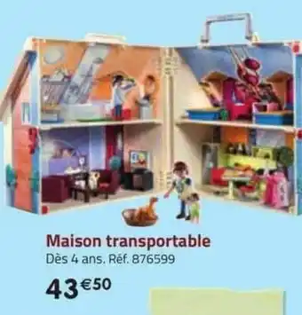 La Grande Récré Maison transportable offre