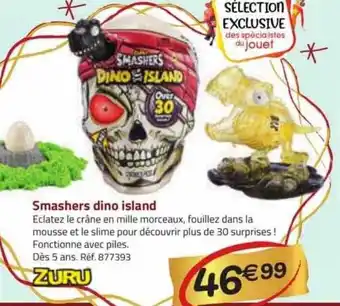 La Grande Récré Smashers dino island zuru offre