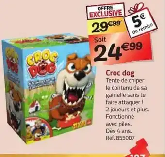 La Grande Récré Croc dog offre