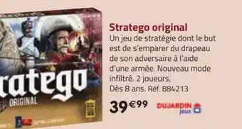La Grande Récré Stratego original dujardin jeux offre