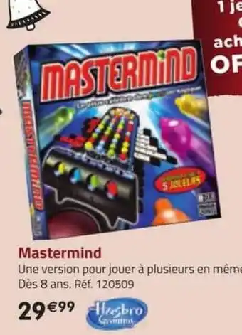 La Grande Récré Mastermind hasbro gaming offre