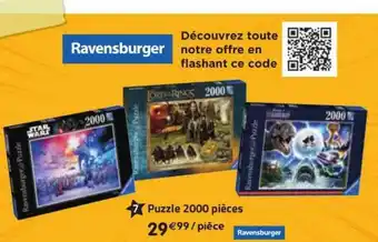 La Grande Récré Puzzle 2000 pièces ravensburger offre