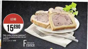 Géant Casino Pâté croûte richelieu supérieur offre