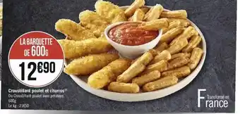 Géant Casino Croustillant poulet et churros offre