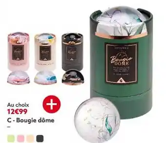 Gifi Bougie dôme offre