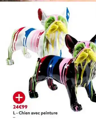 Gifi Chien avec peinture offre