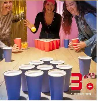 Gifi Jeu bière-pong offre