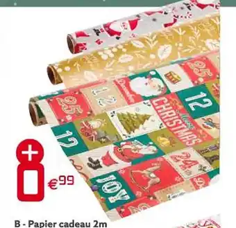 Gifi Papier cadeau 2m offre