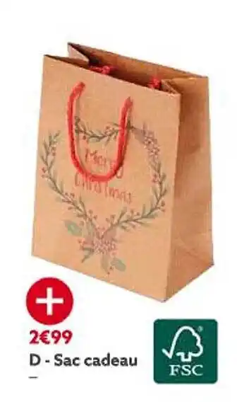 Gifi Sac cadeau offre
