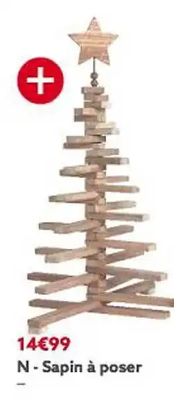 Gifi Sapin à poser offre