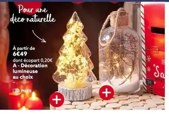 Gifi Décoration lumineuse au choix offre