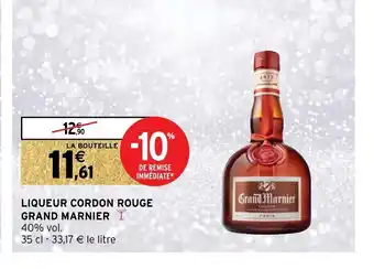 Intermarché Liqueur Corodn Rouge Grand Marnier offre