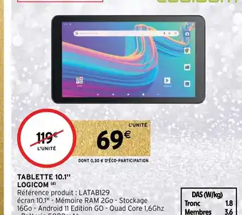 Tabelette 10.1 Logicom