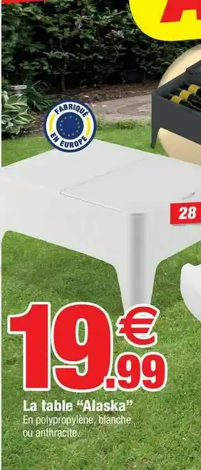 Bazarland La Table offre