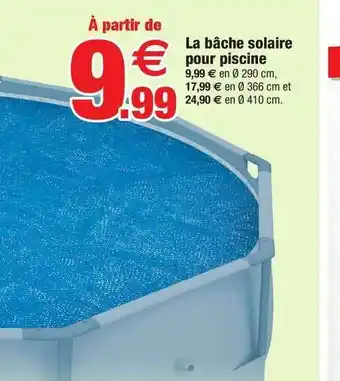 Bazarland La Bâche Solaire Pour Piscine offre