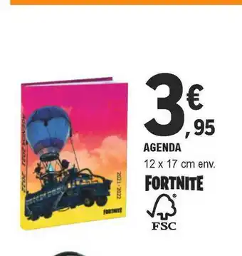 E.Leclerc Agenda Fortnite offre