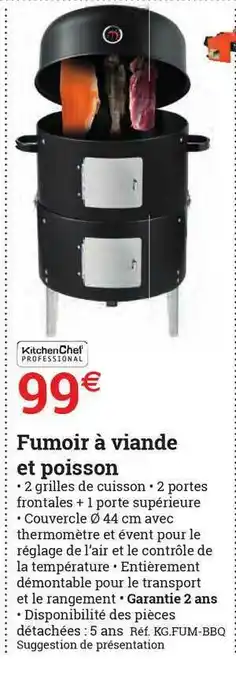 Espace emeraude Fumoir à Viande Et Poisson offre