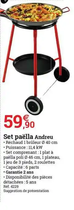 Set Paëlla Andreu