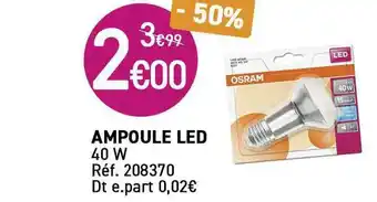 Kandy Ampoule Led offre