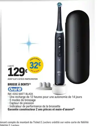 Oral B Brosse a Dents