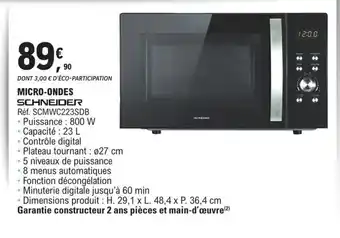 E.Leclerc Micro-Ondes offre