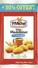 Spar PETITES MADELEINES COQUILLES NATURE offre