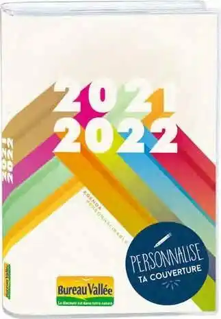 Bureau Vallée AGENDA PERSONNALISABLE BUREAU VALLÉE offre