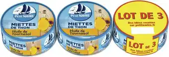 Géant Casino Miettes de thon à l’huile de Tournesol offre